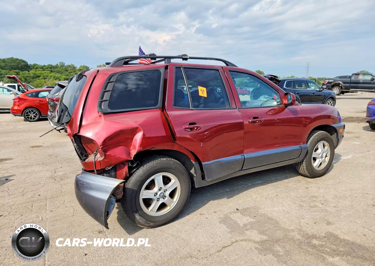 2004 Hyundai Santa Fe Gls VIN:KM8SC13E84U700078 - 3