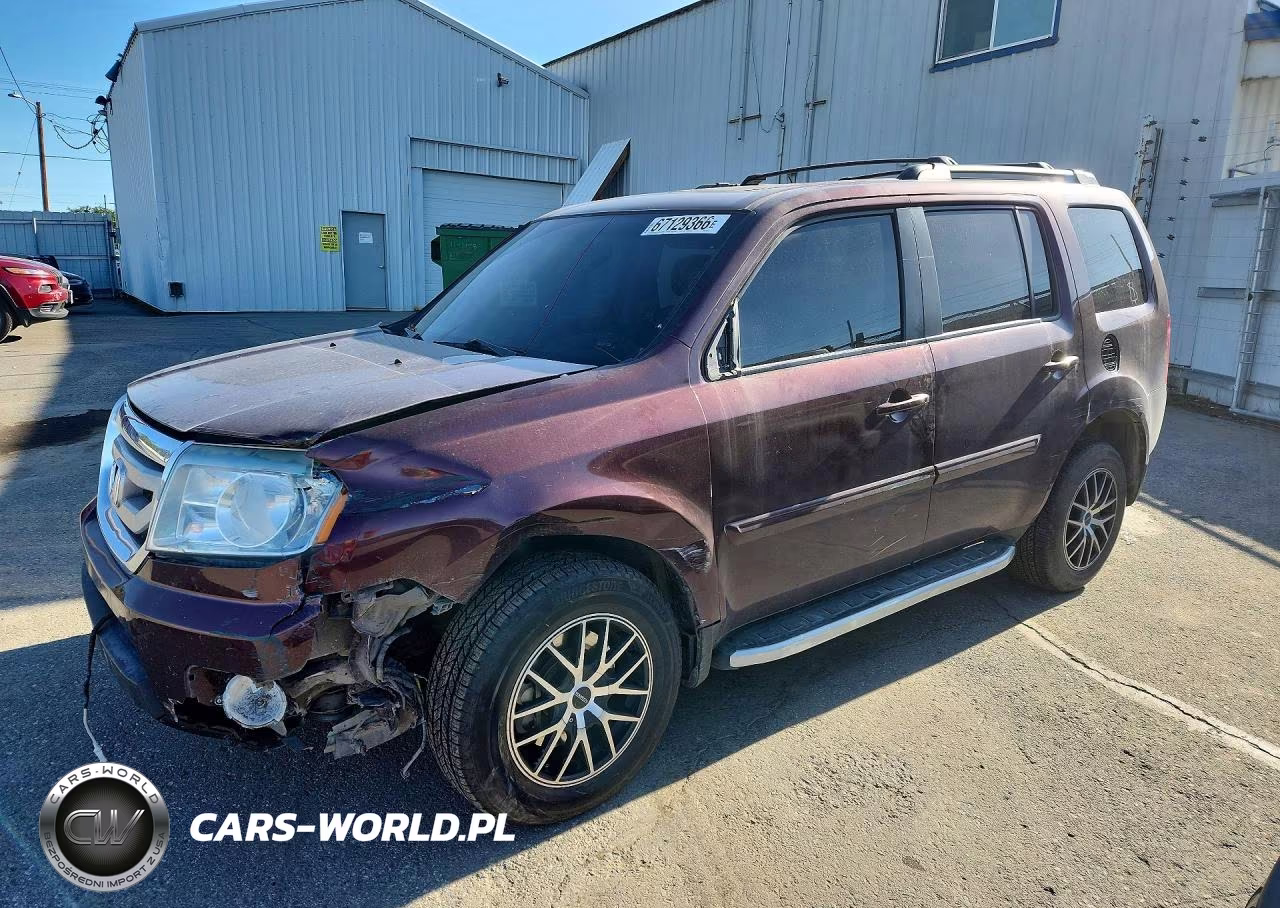 2011 Honda Pilot Exl VIN:5FNYF4H53BB050114 - 1