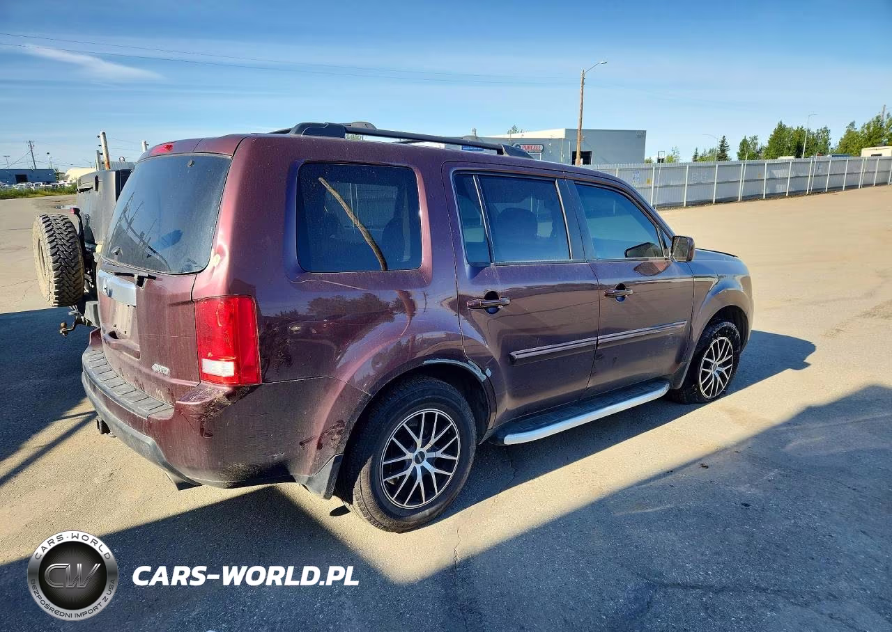 2011 Honda Pilot Exl VIN:5FNYF4H53BB050114 - 3