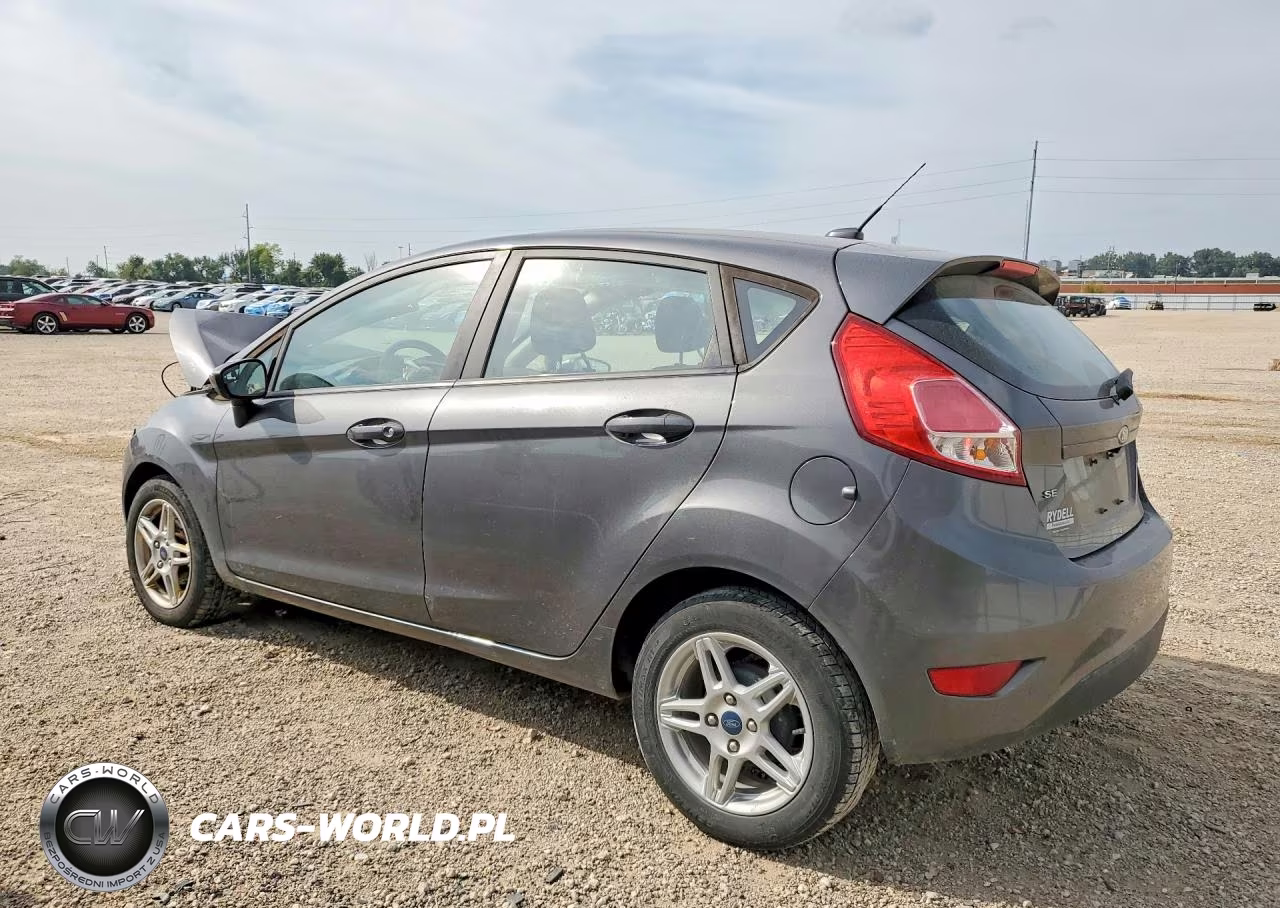 2019 Ford Fiesta Se VIN:3FADP4EJ0KM130873 - 2