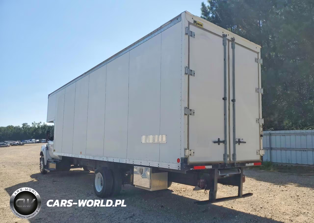 2016 Ford F650 Super Duty Box Truck VIN:1FDNF6AY1GDA01071 - 2