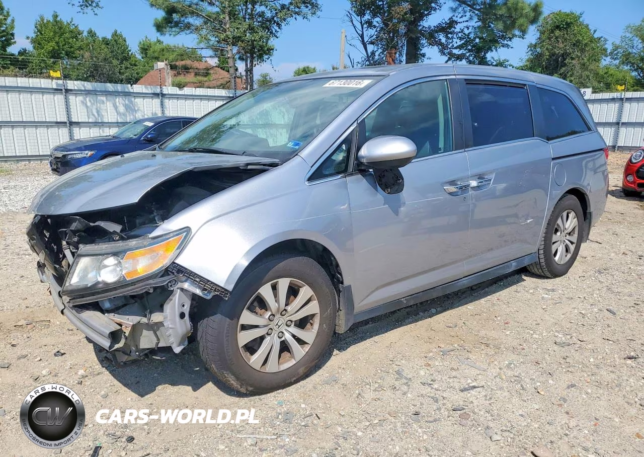 2017 Hond Odyssey VIN:5FNRL5H64HB013819 - 1