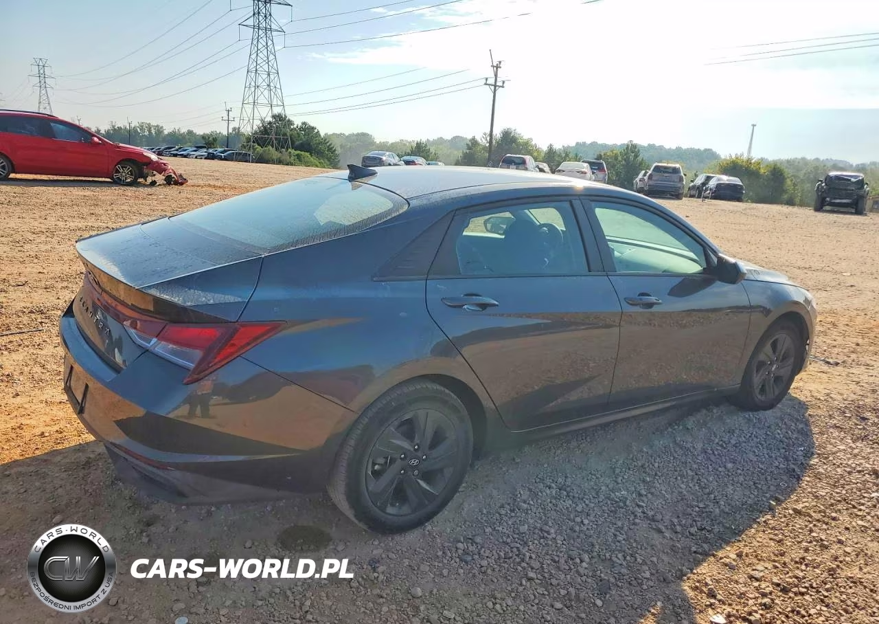 2021 Hyundai Elantra Sel VIN:5NPLM4AG6MH048292 - 3