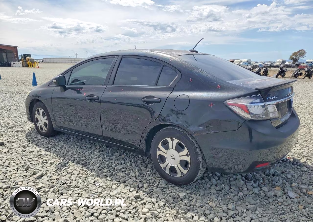 2013 Honda Civic Hybrid VIN:19XFB4F24DE000729 - 2