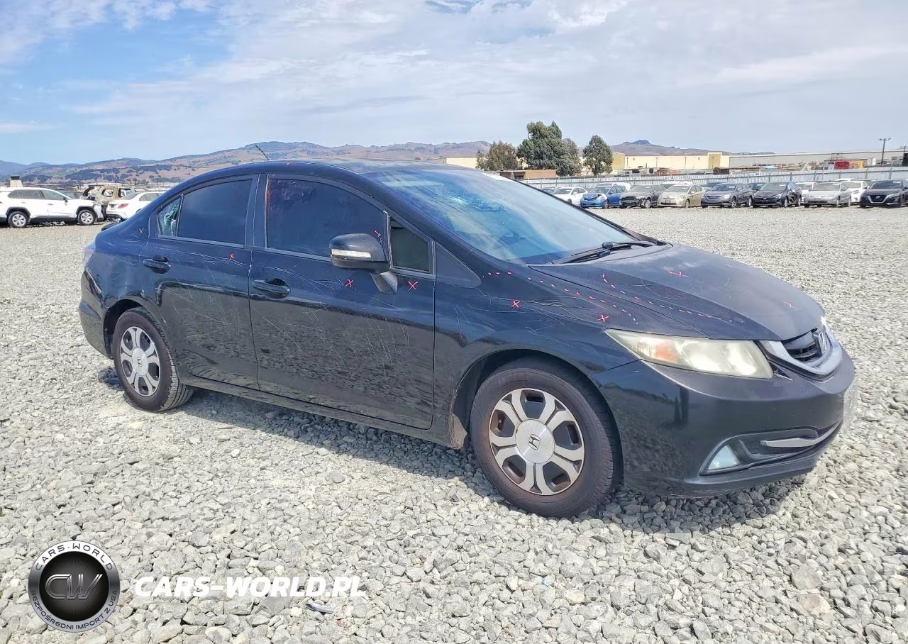 2013 Honda Civic Hybrid VIN:19XFB4F24DE000729 - 4