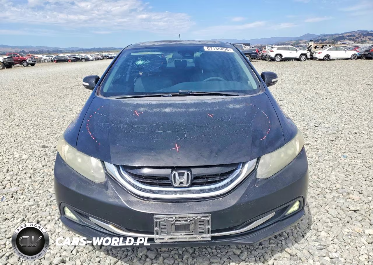 2013 Honda Civic Hybrid VIN:19XFB4F24DE000729 - 5