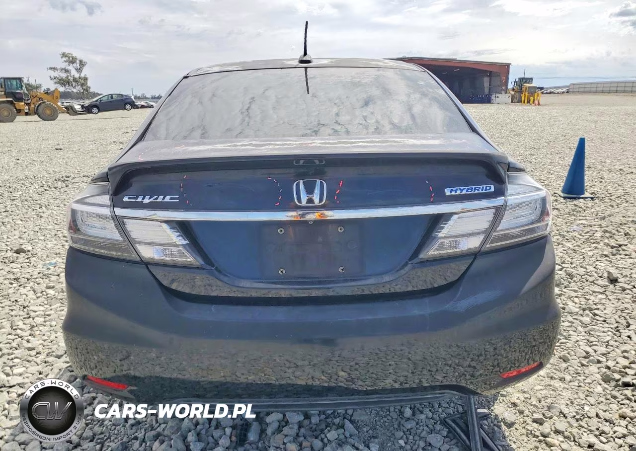2013 Honda Civic Hybrid VIN:19XFB4F24DE000729 - 6