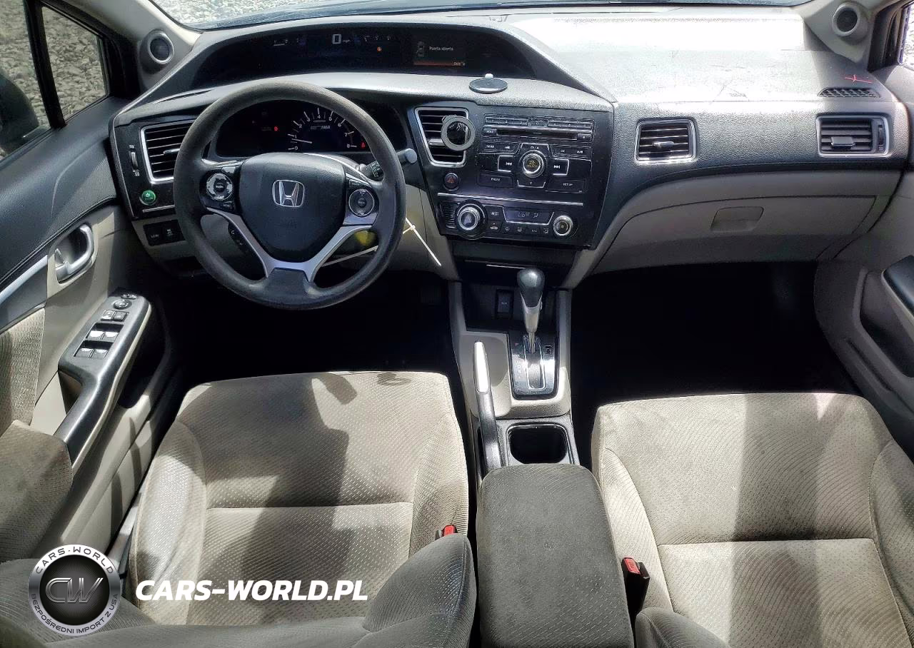 2013 Honda Civic Hybrid VIN:19XFB4F24DE000729 - 8