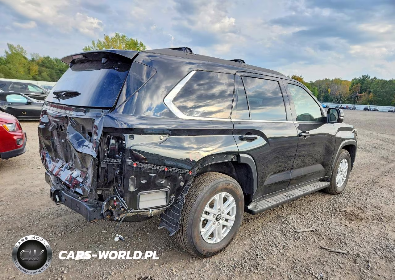 2025 Toyota Sequoia Sr5 VIN:7SVAAABAXSX052409 - 3