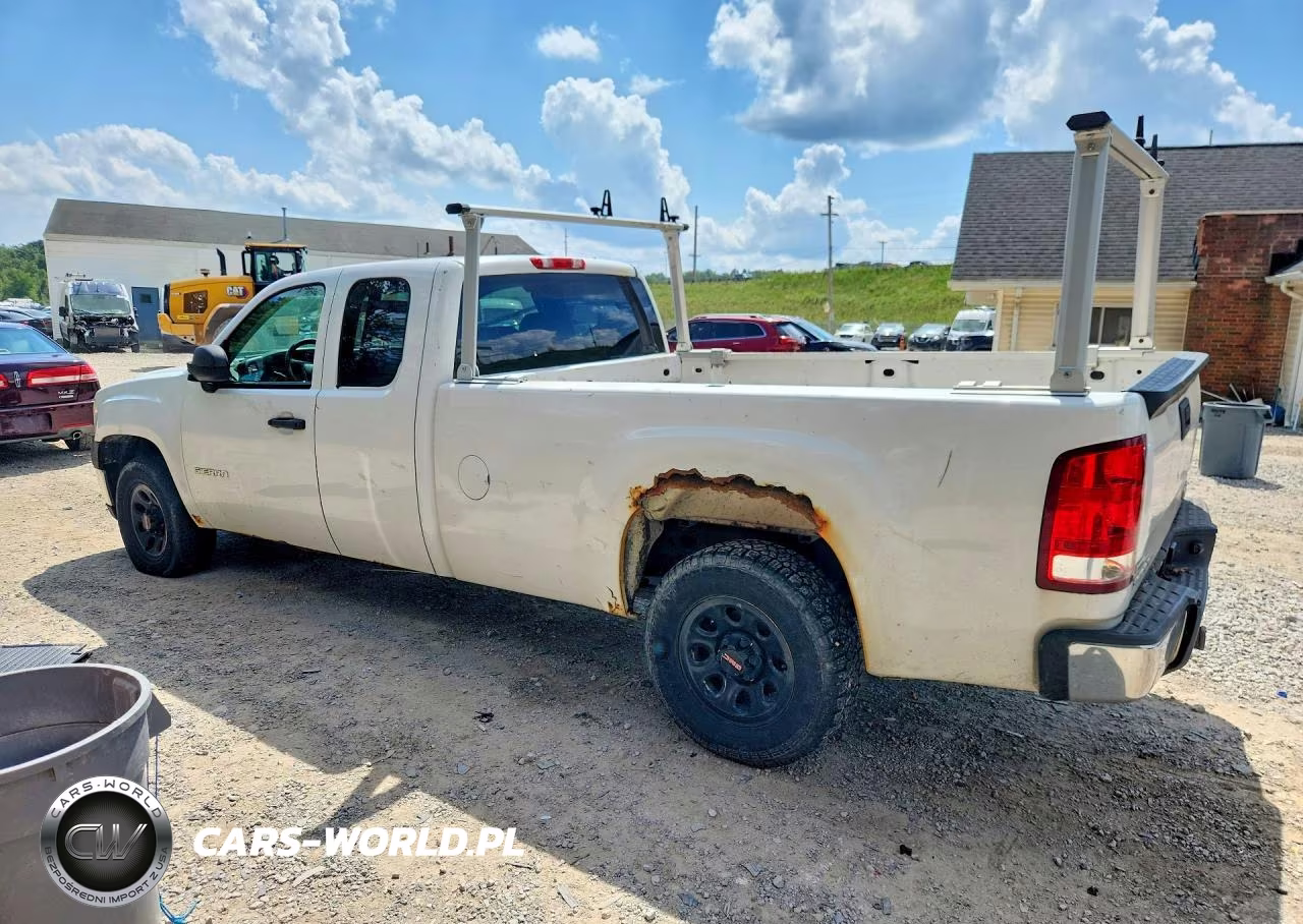 2012 GMC Sierra K1500 VIN:1GTR2TE04CZ178621 - 2