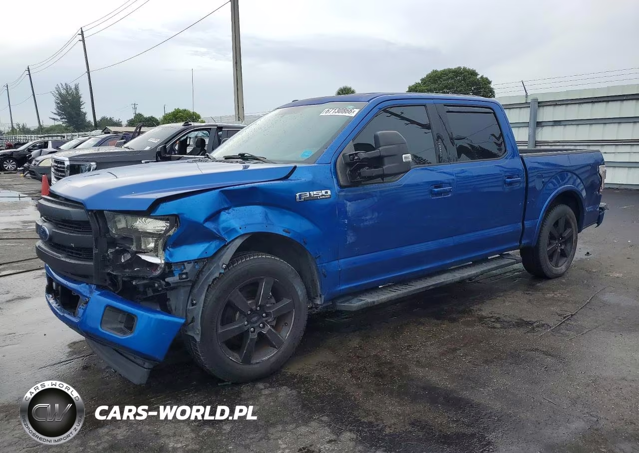 2017 Ford F150 Supercrew VIN:1FTEW1CF2HKD29535 - 1