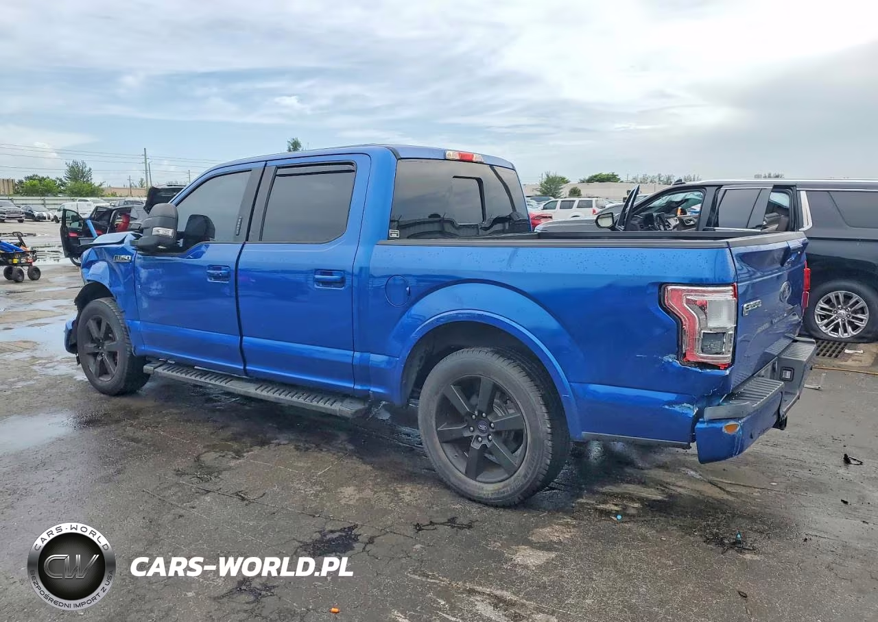 2017 Ford F150 Supercrew VIN:1FTEW1CF2HKD29535 - 2