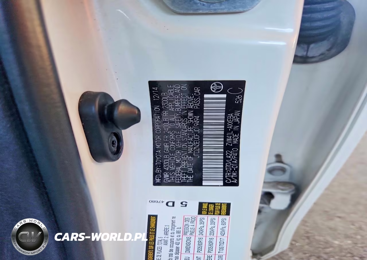 2015 Toyota Prius V Four VIN:JTDZN3EU0FJ019494 - 13
