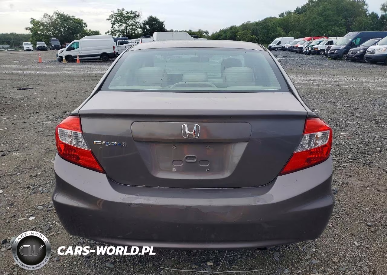 2012 Honda Civic Lx VIN:19XFB2F52CE106593 - 6