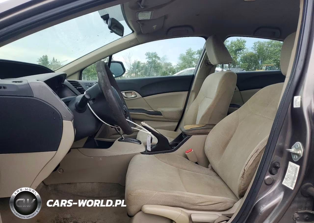 2012 Honda Civic Lx VIN:19XFB2F52CE106593 - 7