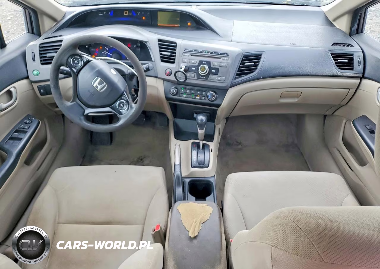 2012 Honda Civic Lx VIN:19XFB2F52CE106593 - 8