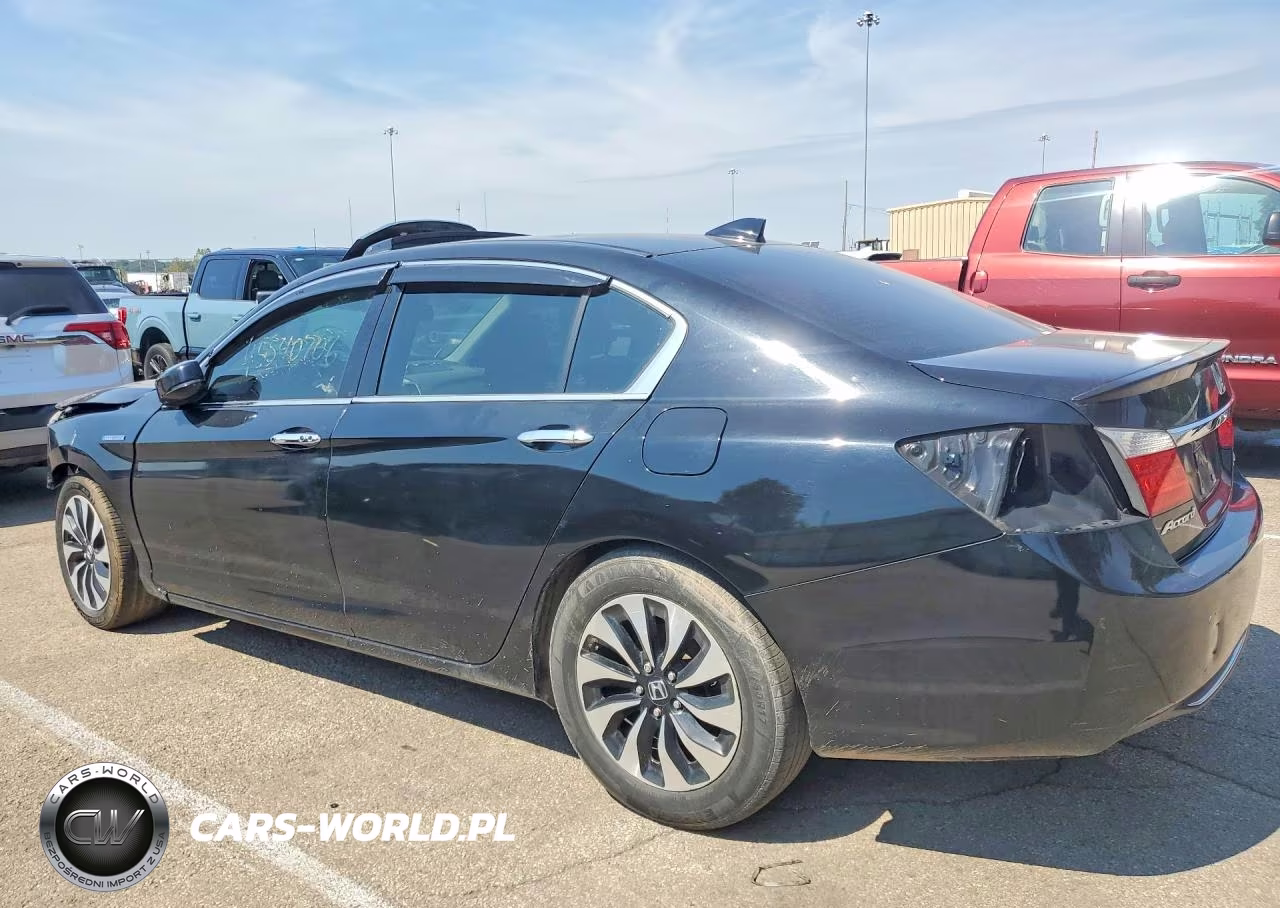 2015 Honda Accord Touring Hybrid VIN:1HGCR6F76FA006366 - 2