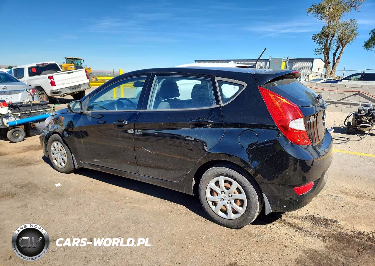 2012 Hyundai Accent Gs VIN:KMHCT5AEXCU014671 - 2