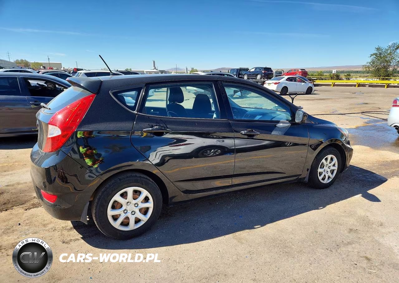 2012 Hyundai Accent Gs VIN:KMHCT5AEXCU014671 - 3