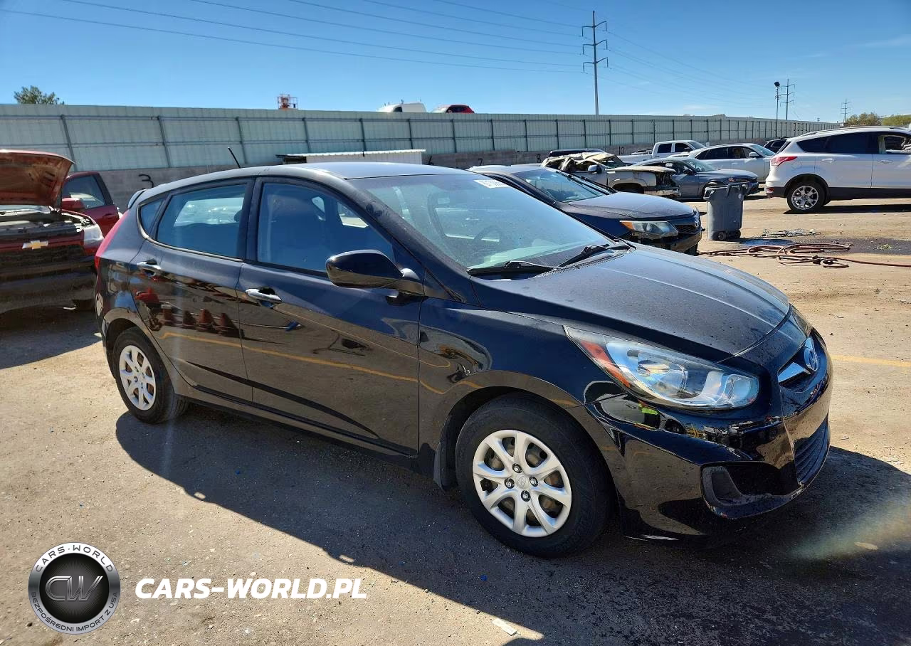 2012 Hyundai Accent Gs VIN:KMHCT5AEXCU014671 - 4