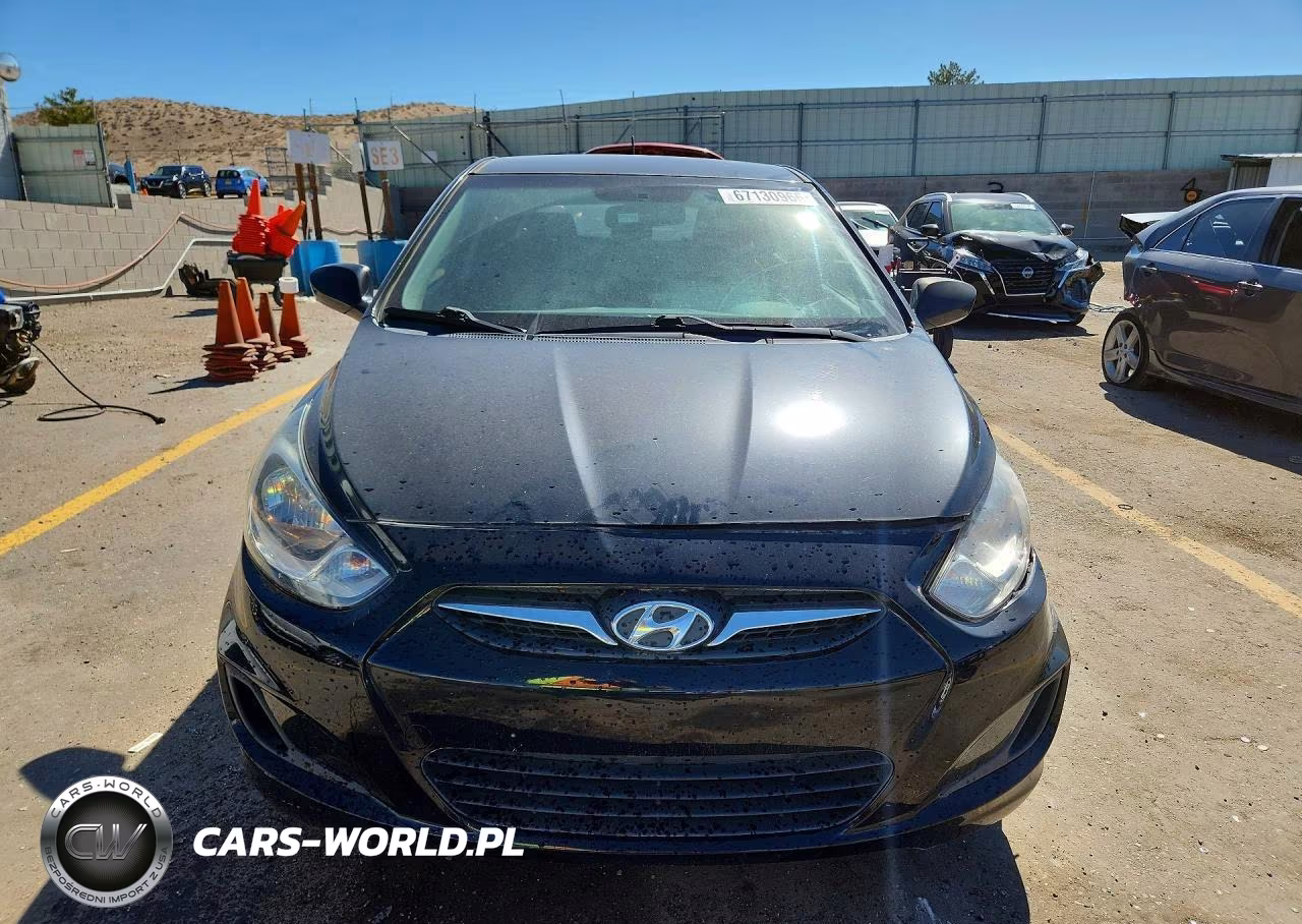 2012 Hyundai Accent Gs VIN:KMHCT5AEXCU014671 - 5