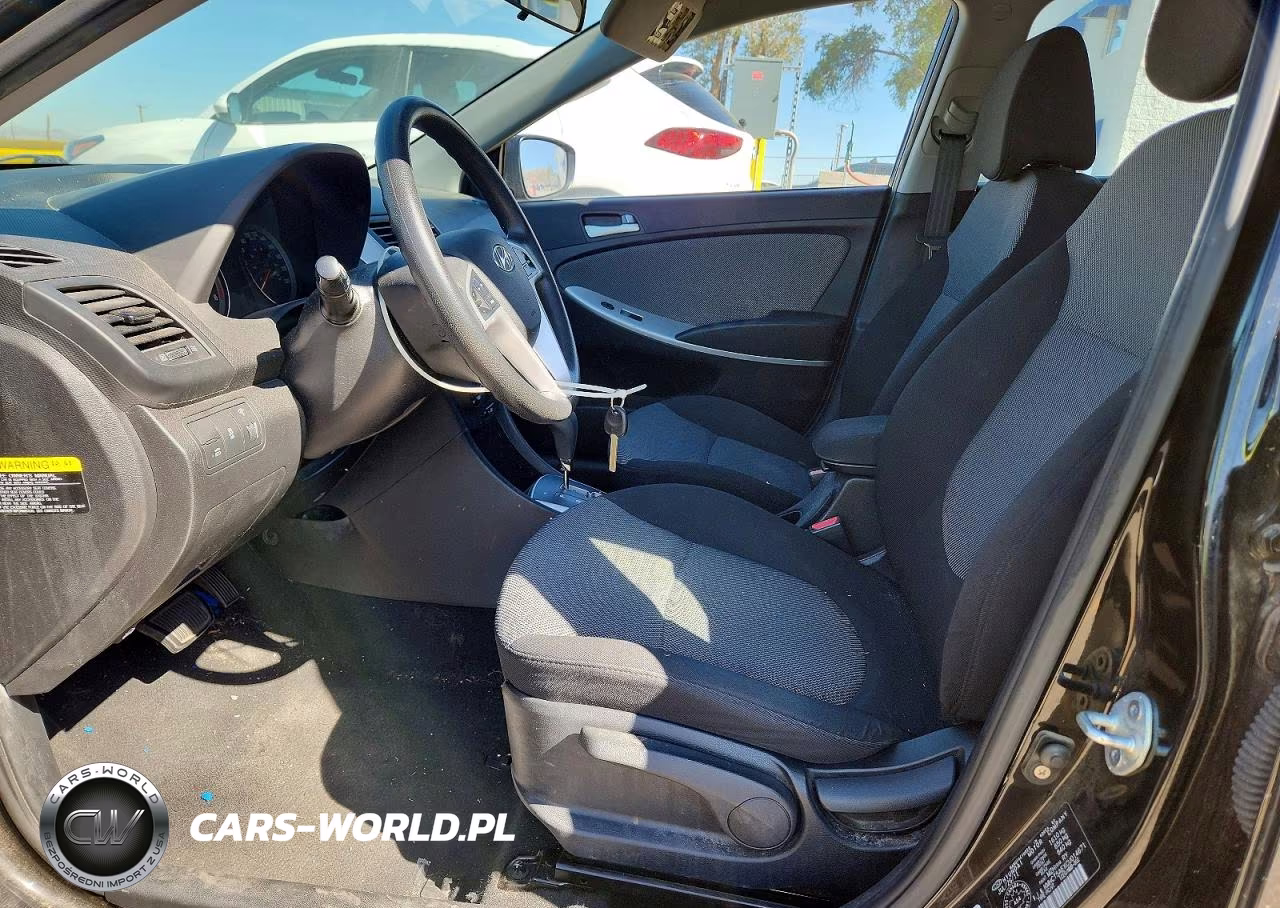 2012 Hyundai Accent Gs VIN:KMHCT5AEXCU014671 - 7