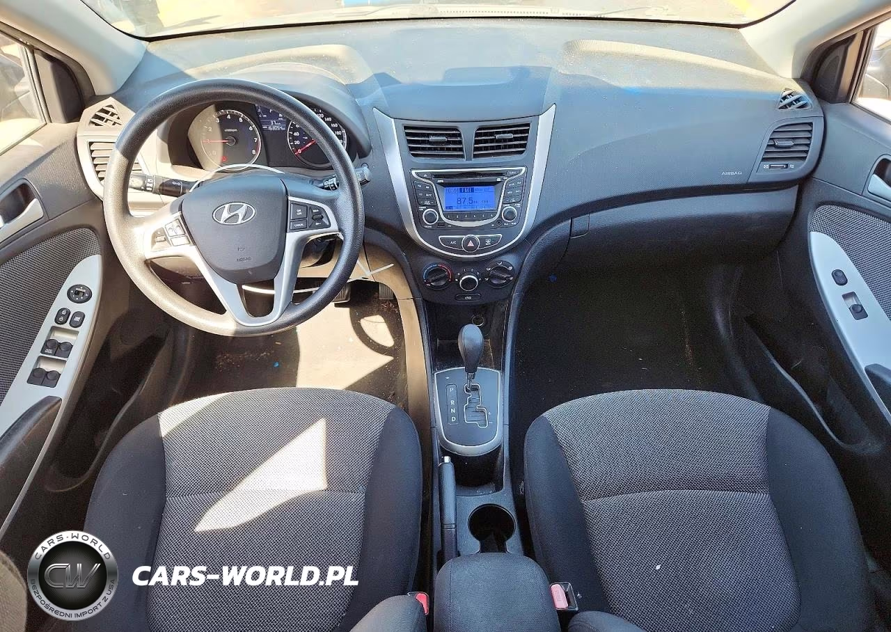2012 Hyundai Accent Gs VIN:KMHCT5AEXCU014671 - 8