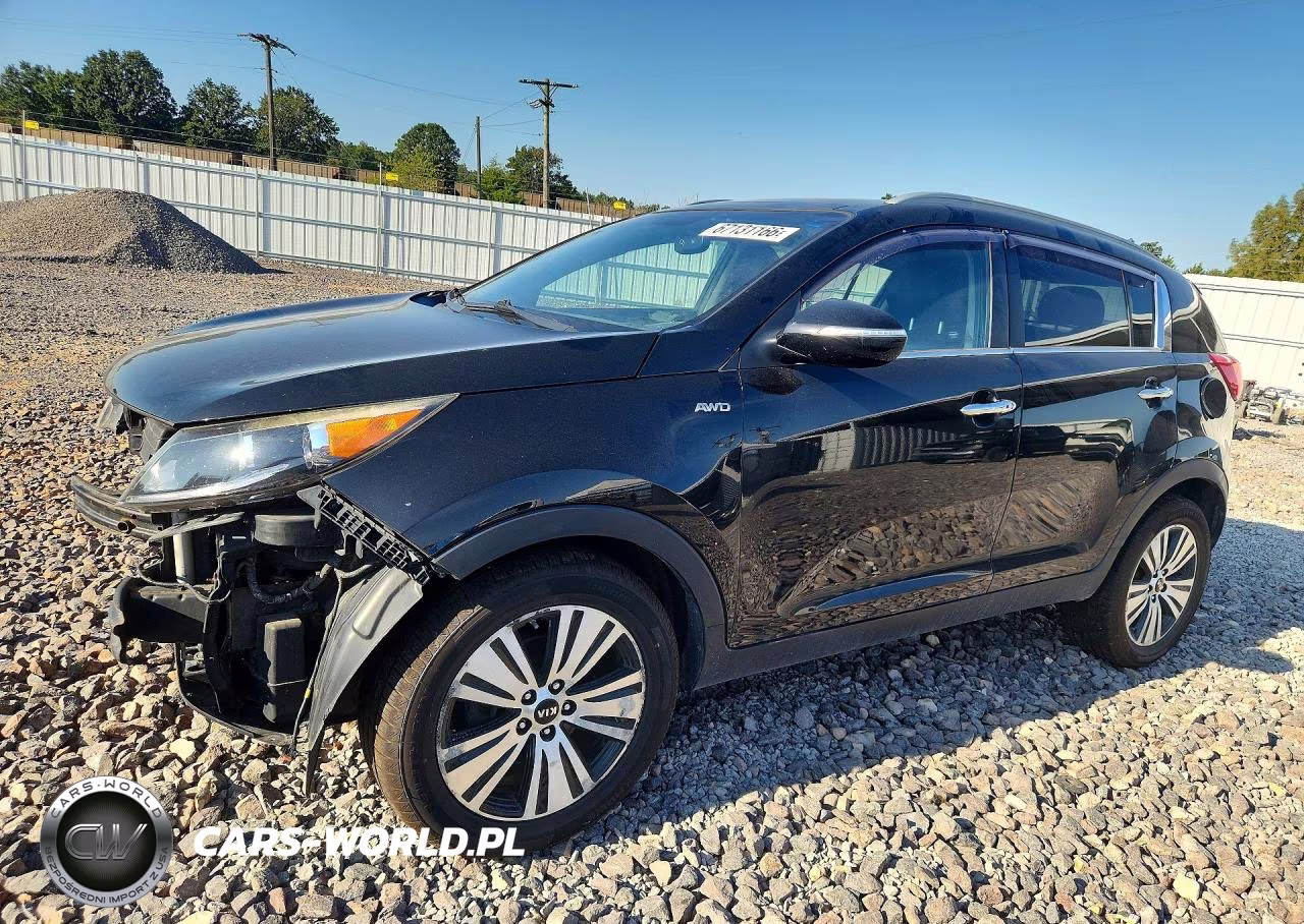 2015 Kia Sportage Ex VIN:KNDPCCAC1F7717698 - 1