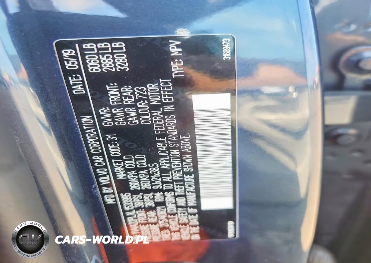 2020 Volvo Xc90 T6 Inscription VIN:YV4A22PLXL1533995 - 12