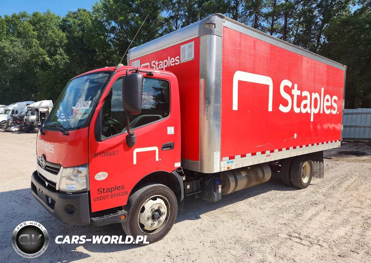 2020 Hino 195 Box Truck VIN:JHHSDM2H0LK012839 - 1
