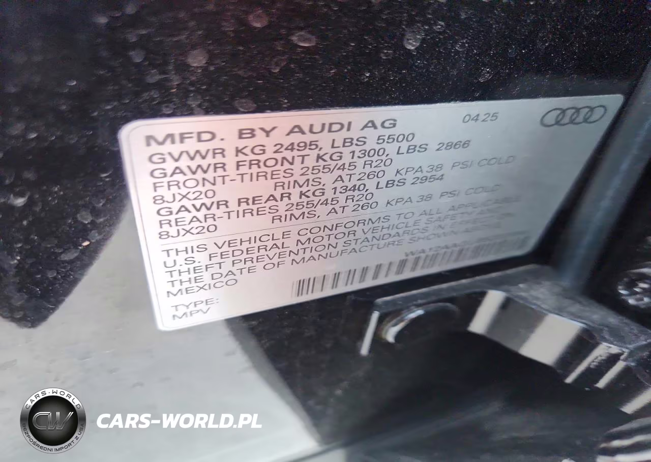 2025 Audi Q5 Premium Plus VIN:WA12AAGU8S2026562 - 13