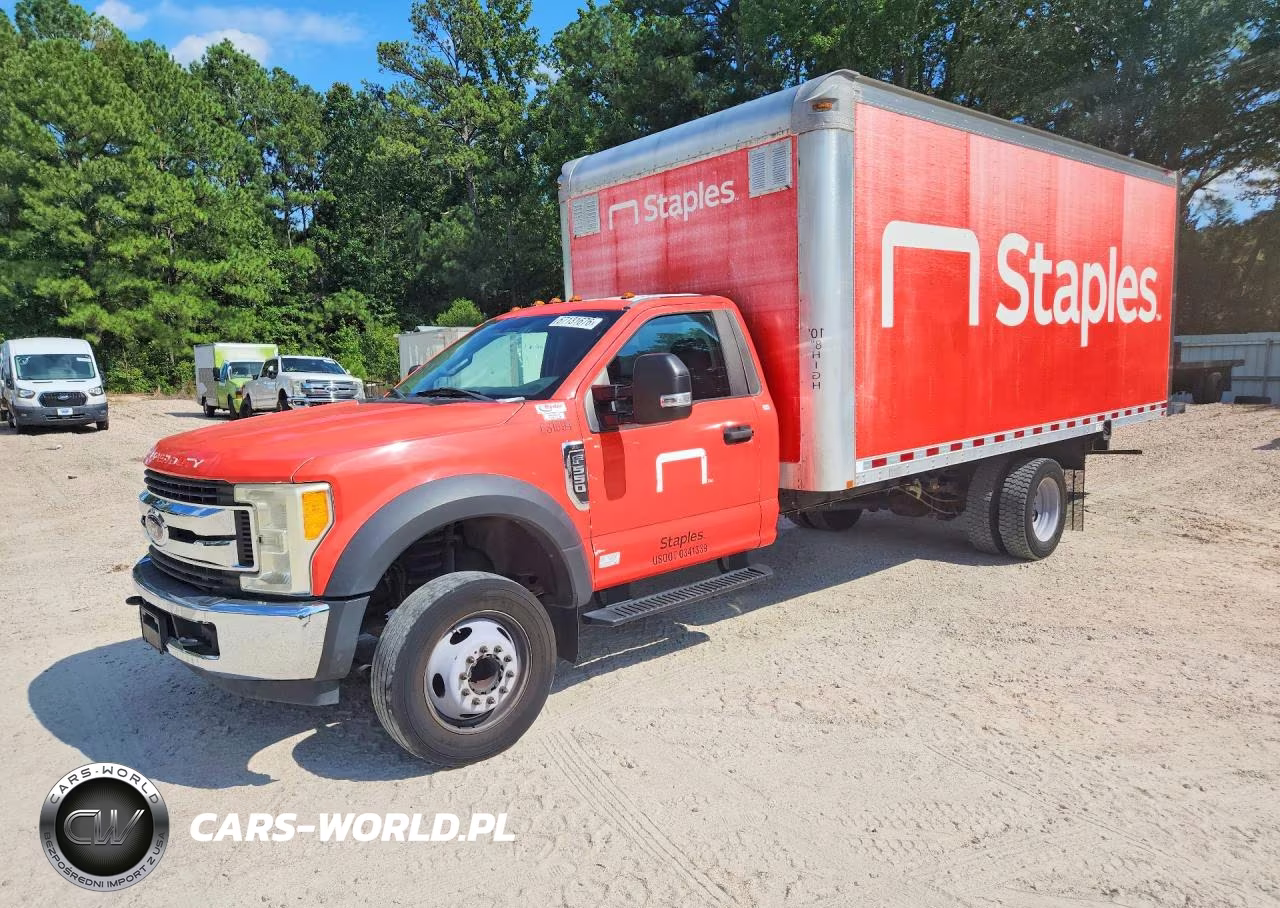 2017 Ford F550 Super Duty Box Truck VIN:1FDUF5GY6HED61168 - 1