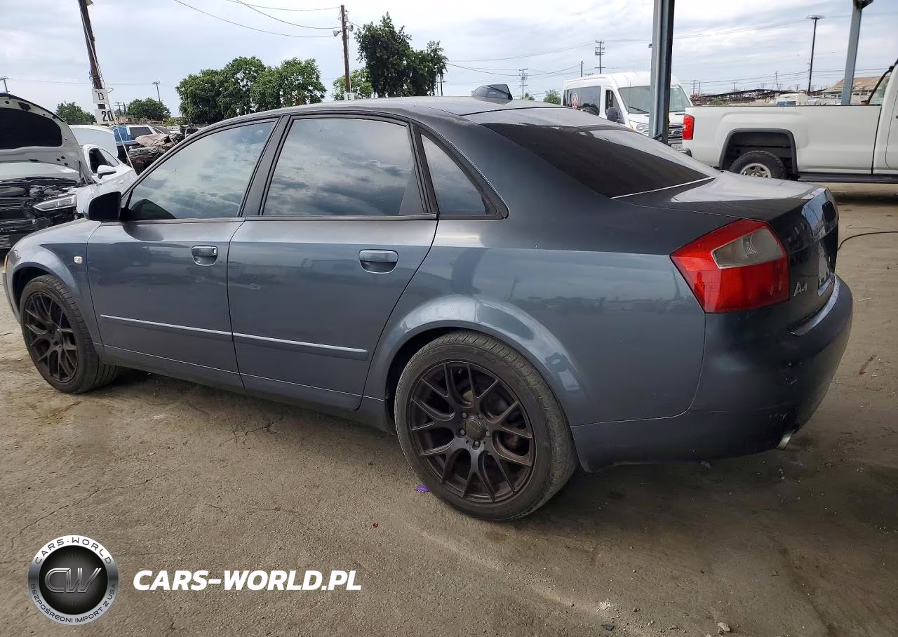2004 AUDI A4 1.8T QUATTRO VIN:WAULC68E04A203510 - 2