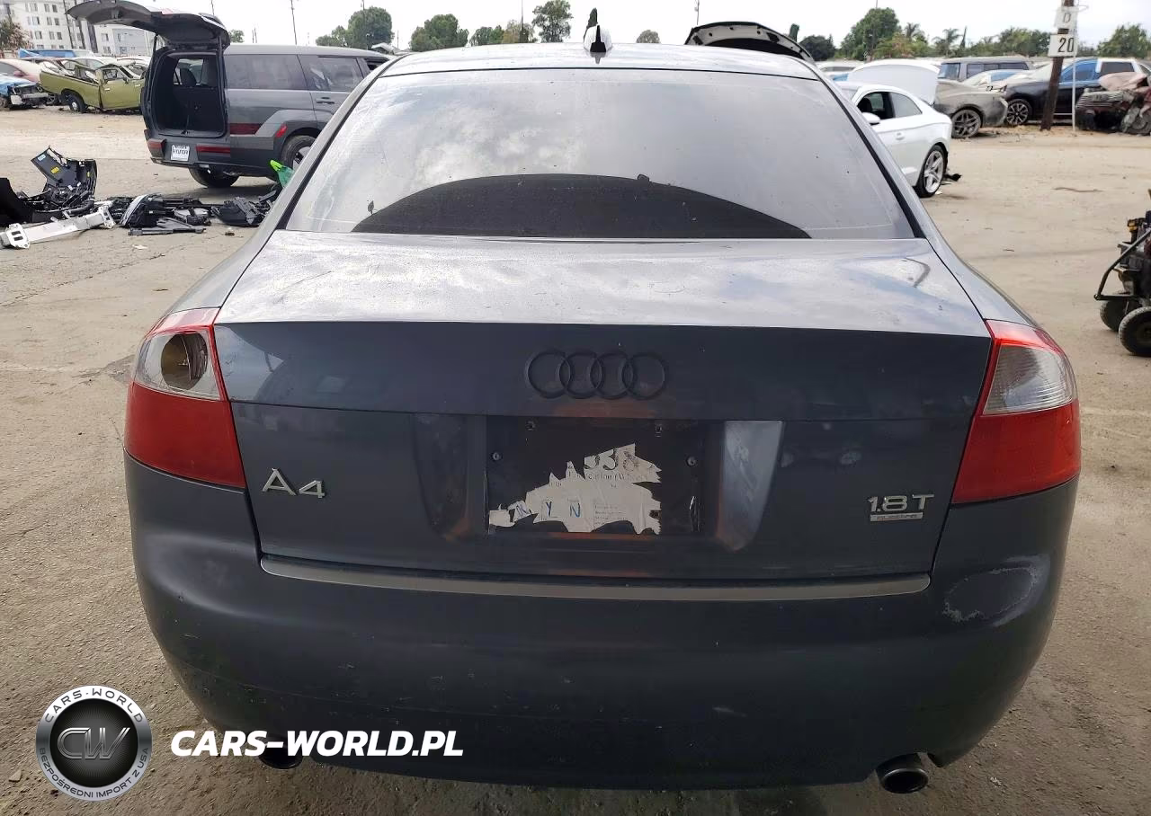 2004 AUDI A4 1.8T QUATTRO VIN:WAULC68E04A203510 - 6
