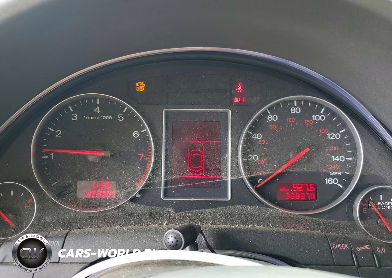 2004 AUDI A4 1.8T QUATTRO VIN:WAULC68E04A203510 - 9
