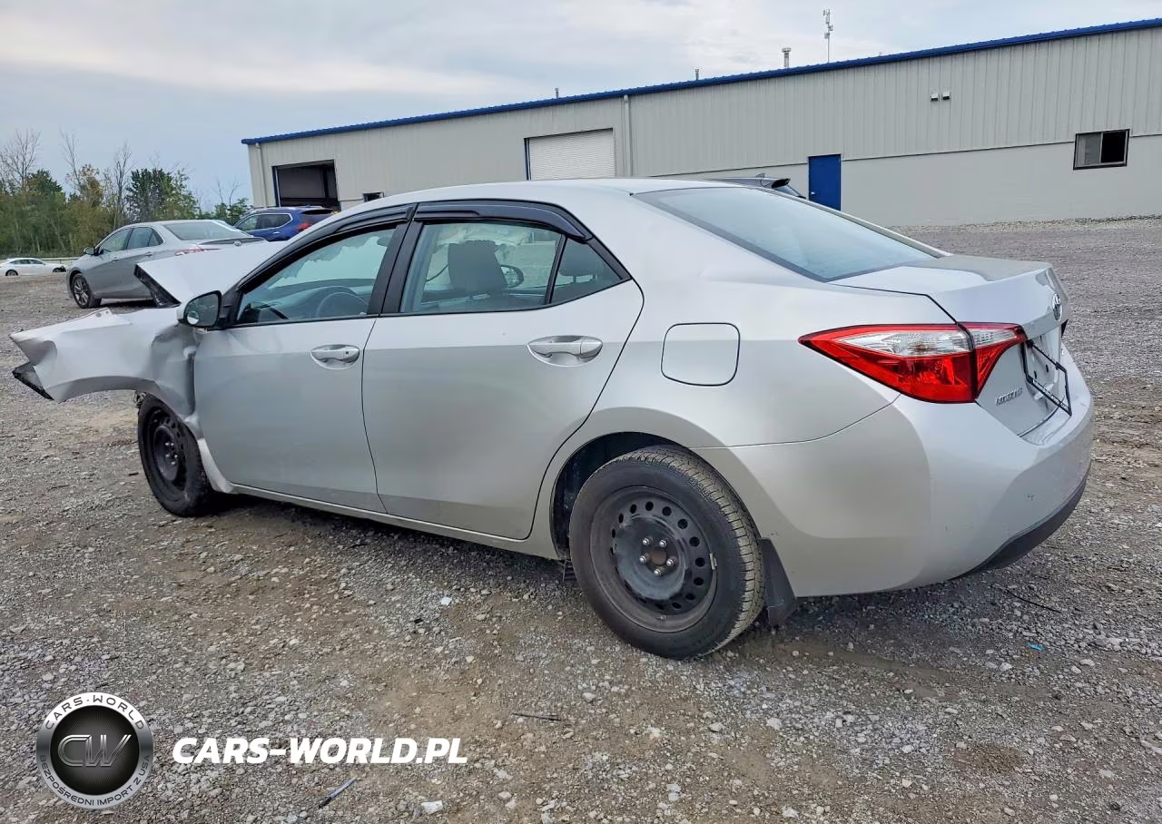 2015 Toyota Corolla Le VIN:2T1BURHEXFC306297 - 2