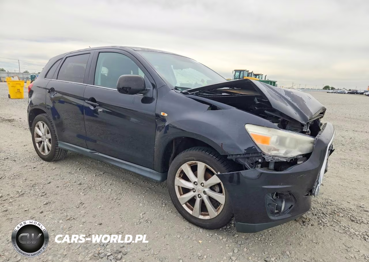 2013 Mitsubishi Outlander Sport Se VIN:4A4AR4AUXDE002438 - 4