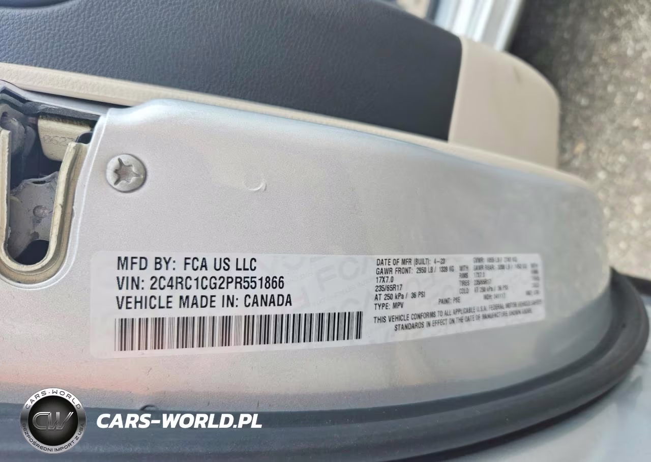 2023 Chrysler Voyager Lx VIN:2C4RC1CG2PR551866 - 14
