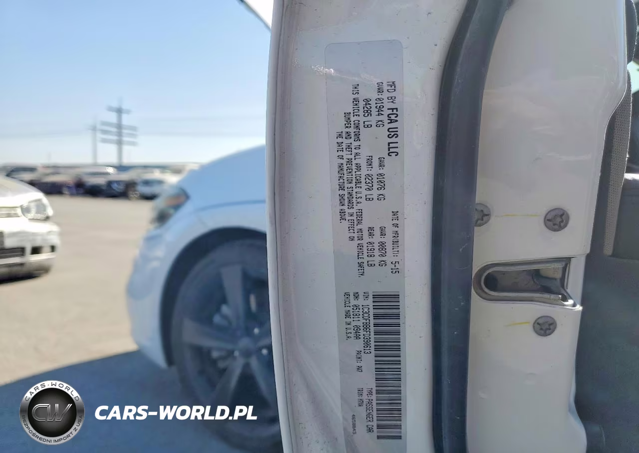 2015 Dodge Dart Sxt VIN:1C3CDFBB6FD390613 - 12