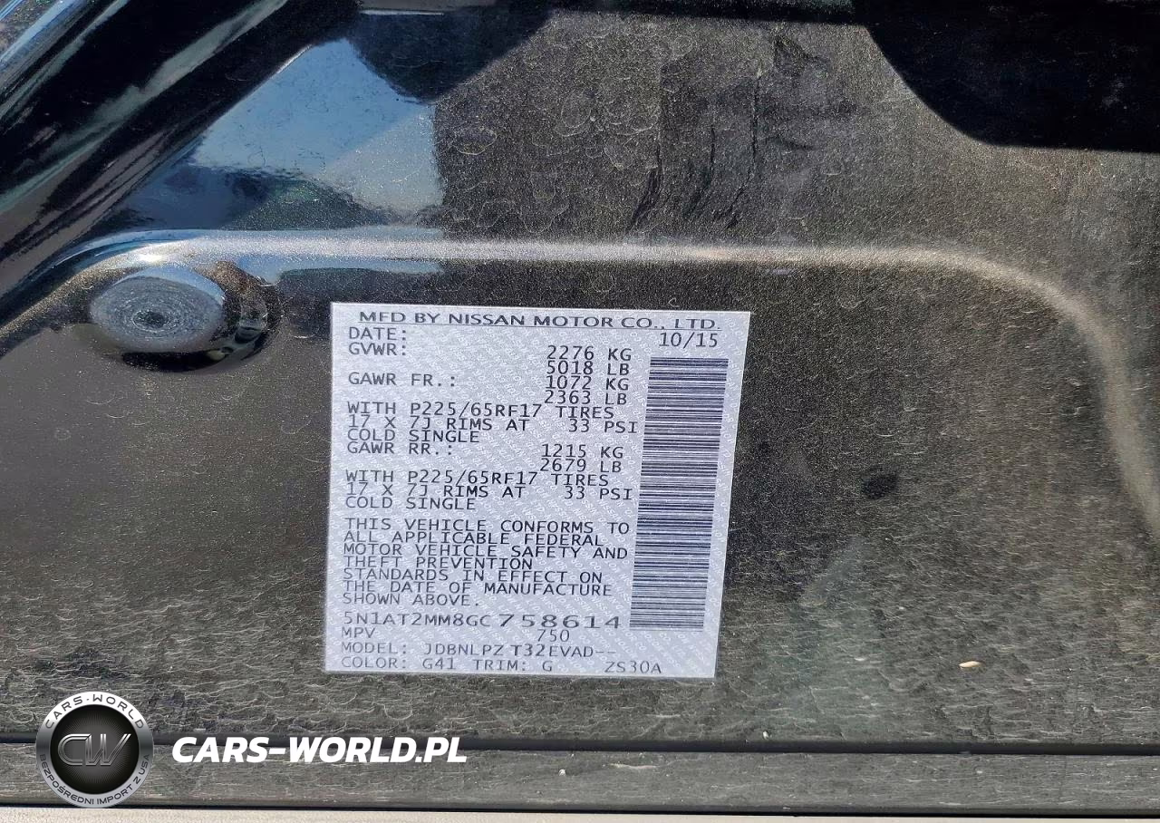 2016 Nissan Rogue S VIN:5N1AT2MM8GC758614 - 12