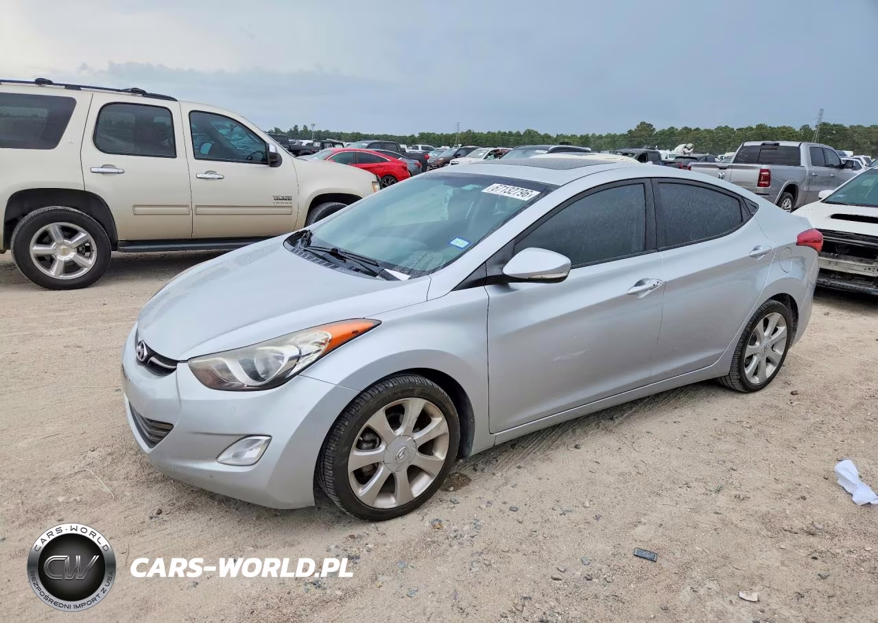 2013 Hyundai Elantra Limited VIN:5NPDH4AE8DH202685 - 1