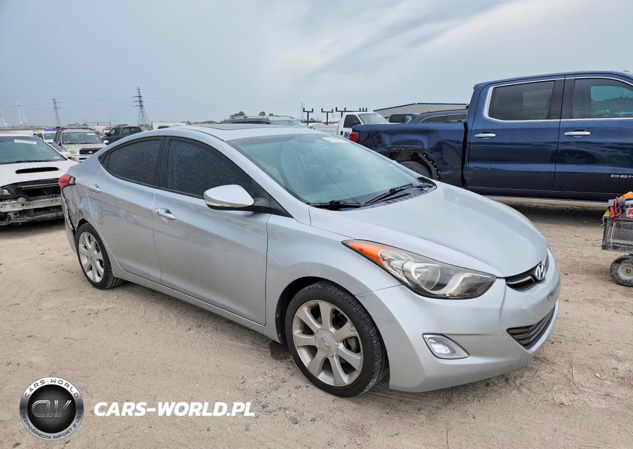 2013 Hyundai Elantra Limited VIN:5NPDH4AE8DH202685 - 4