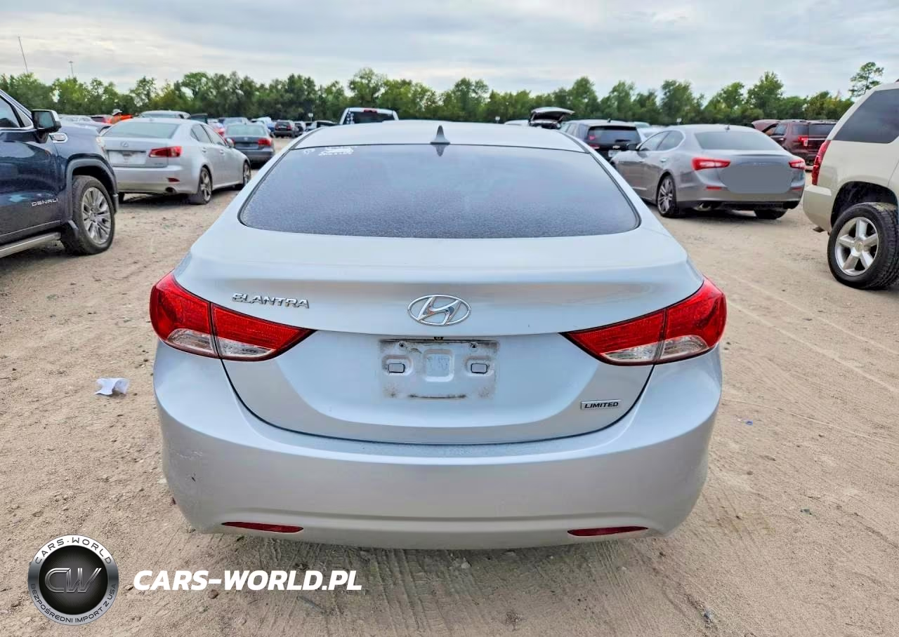 2013 Hyundai Elantra Limited VIN:5NPDH4AE8DH202685 - 6