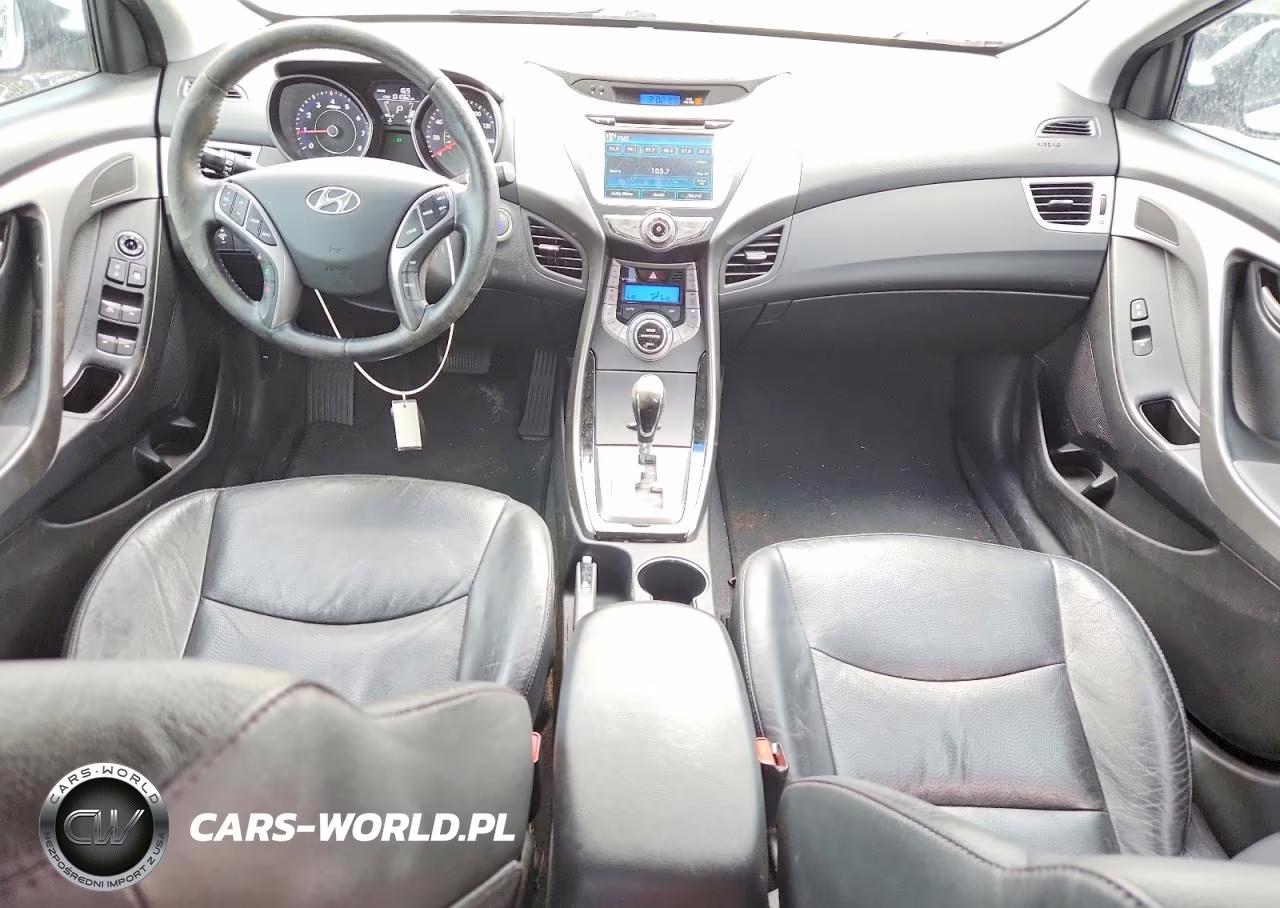 2013 Hyundai Elantra Limited VIN:5NPDH4AE8DH202685 - 8