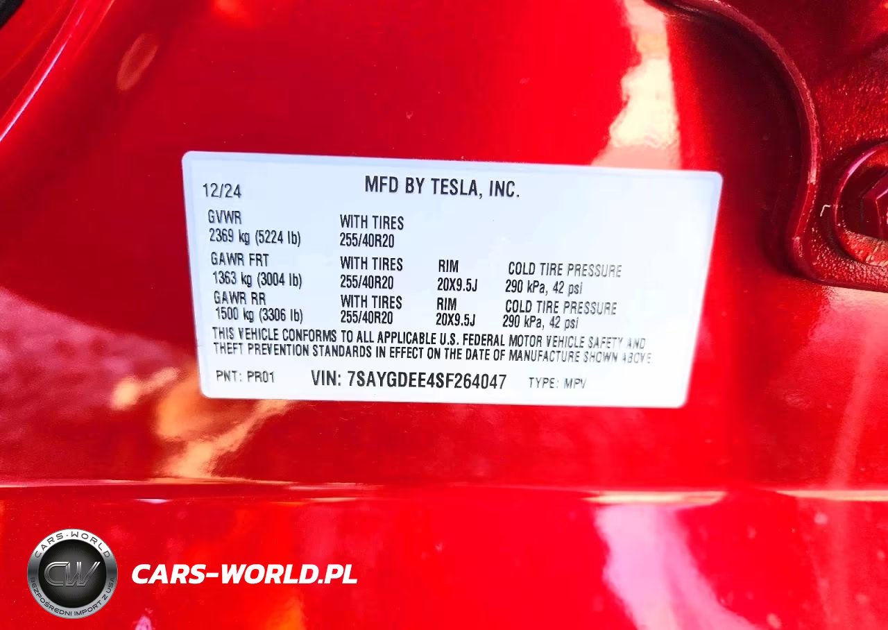 2025 Tesla Model Y VIN:7SAYGDEE4SF264047 - 12