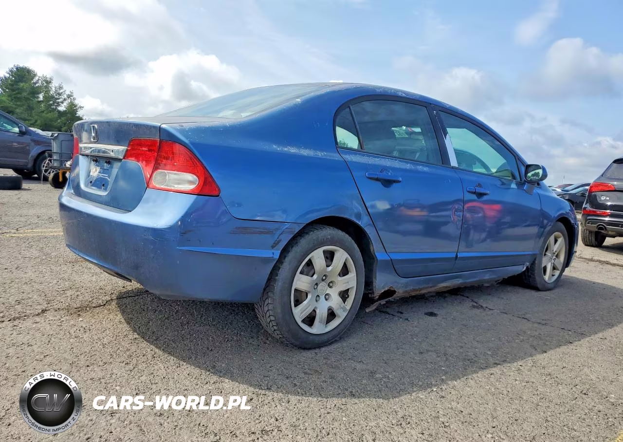 2009 Honda Civic Lx VIN:2HGFA16519H522968 - 3