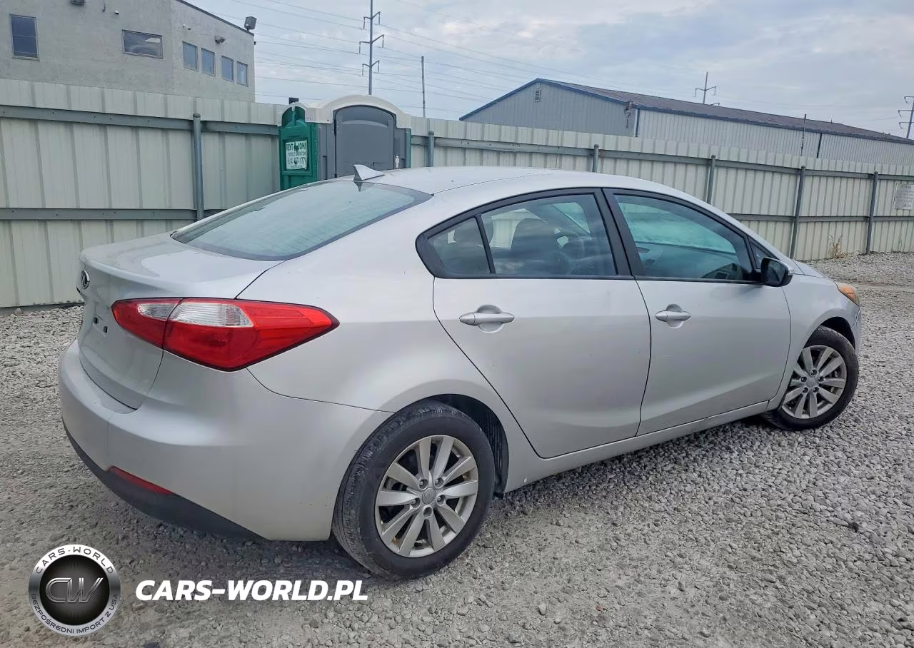 2014 Kia Forte Lx VIN:KNAFX4A66E5170533 - 3