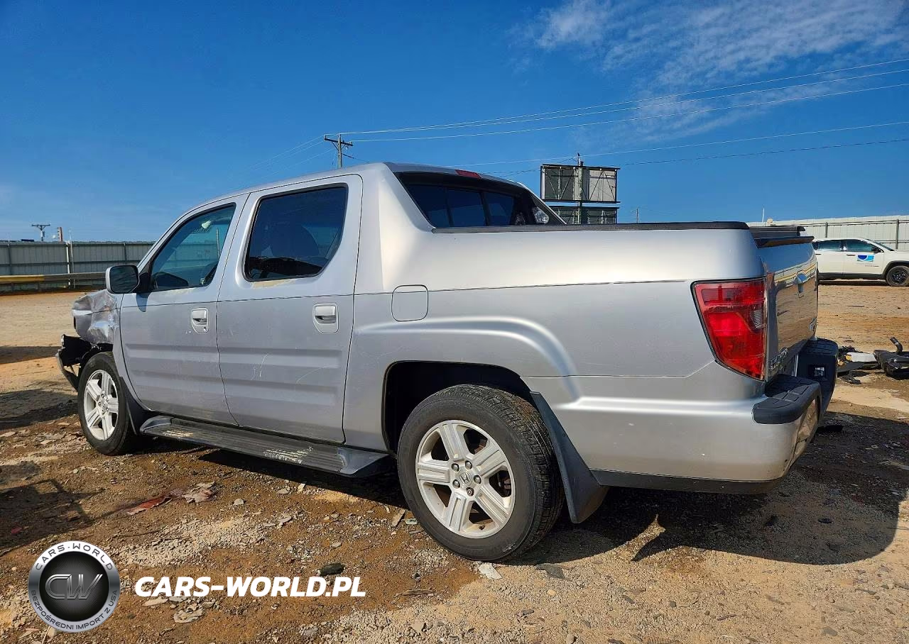 2010 Honda Ridgeline Rtl VIN:5FPYK1F57AB011657 - 2