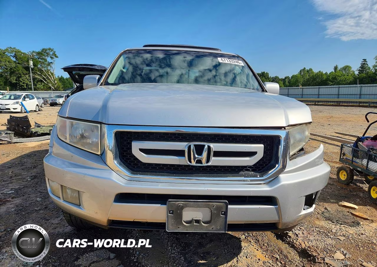 2010 Honda Ridgeline Rtl VIN:5FPYK1F57AB011657 - 5