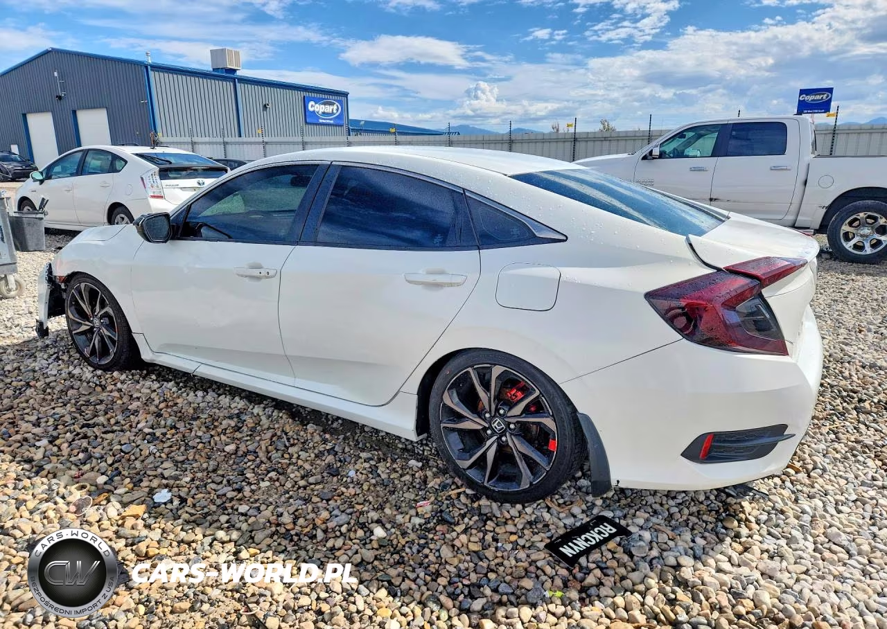 2020 Honda Civic Sport VIN:19XFC2F82LE205437 - 2
